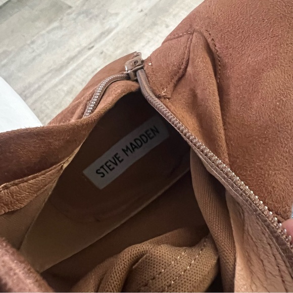 Steve Madden Jacoby Brown Pointed Toe Tall Over- the-Knee  Boots Shoes Size 9 - Picture 6 of 8